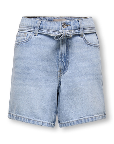 Name It - KOGGianna Belt Shorts - Light Blue Denim